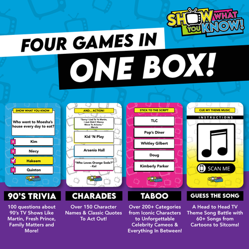Show What You Know: 90's TV Edition