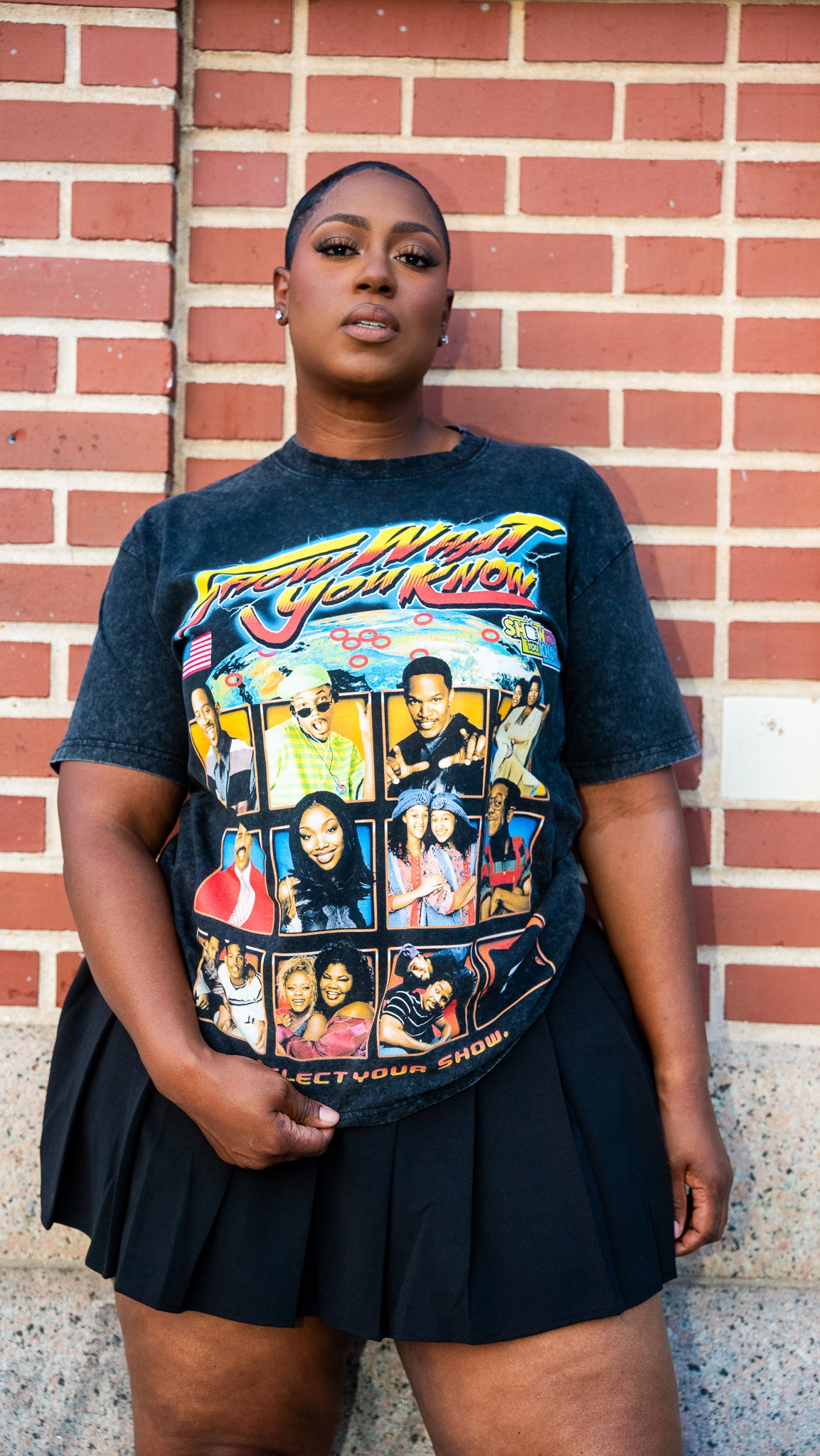 Show What You Know “Select Your Show” Heavyweight Tee