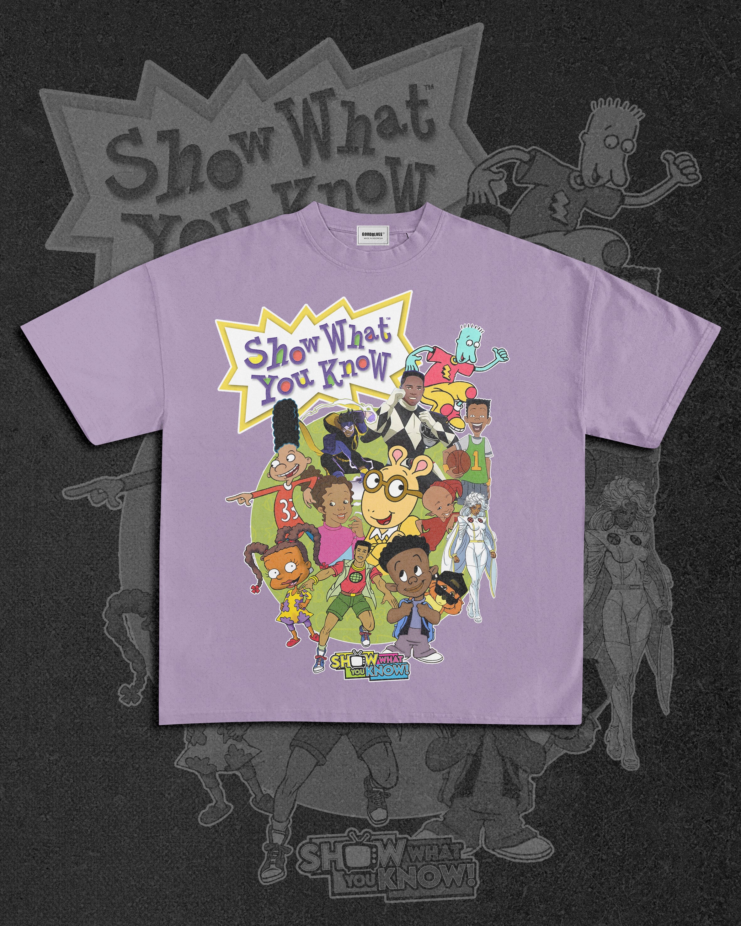 Show What You Know "Saturday Morning" Tee